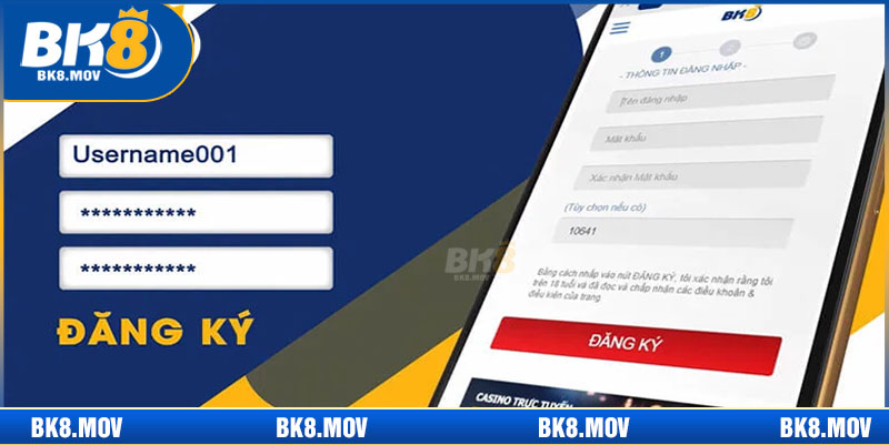 Sơ lược về đăng ký BK8